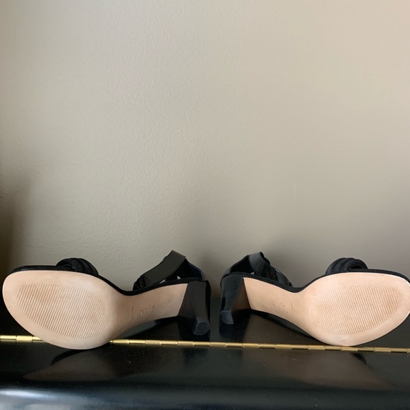 NEW! DONALD J PLINER BLACK LEATHER HEEL - Picture 6 of 6